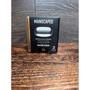 SEALED! Manscaped The Crop Shaver Replacement Blades 3 Cartridges Set